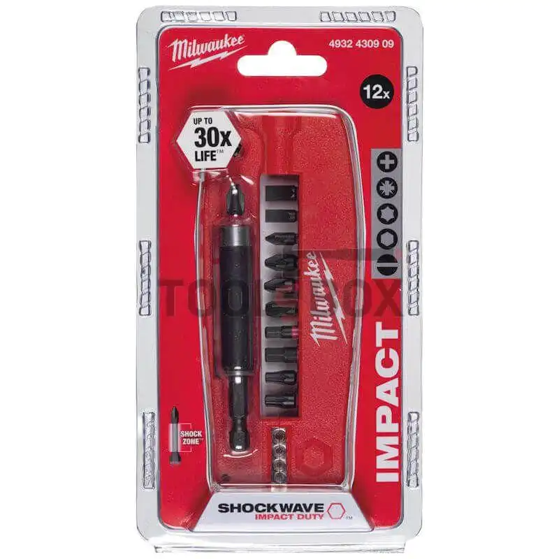 Milwaukee bit set 4932430909 / SHOCKWAVE IMPACT DUTY SET 1