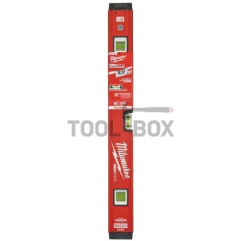 Магнитен ръчен нивелир Milwaukee 4932459063 / 61cm (24") RedStick Backbone 60 Magnetic Box Level