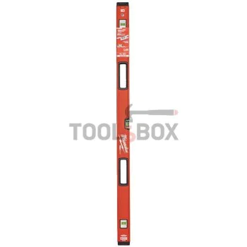 Магнитен ръчен нивелир Milwaukee 4932459069 / 122cm (48") RedStick Backbone 120 Magnetic Box Level