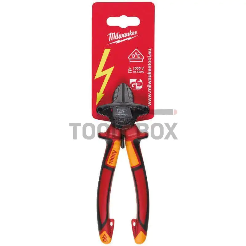 Pliers / Cutters Milwaukee 4932464567 VDE / 160mm