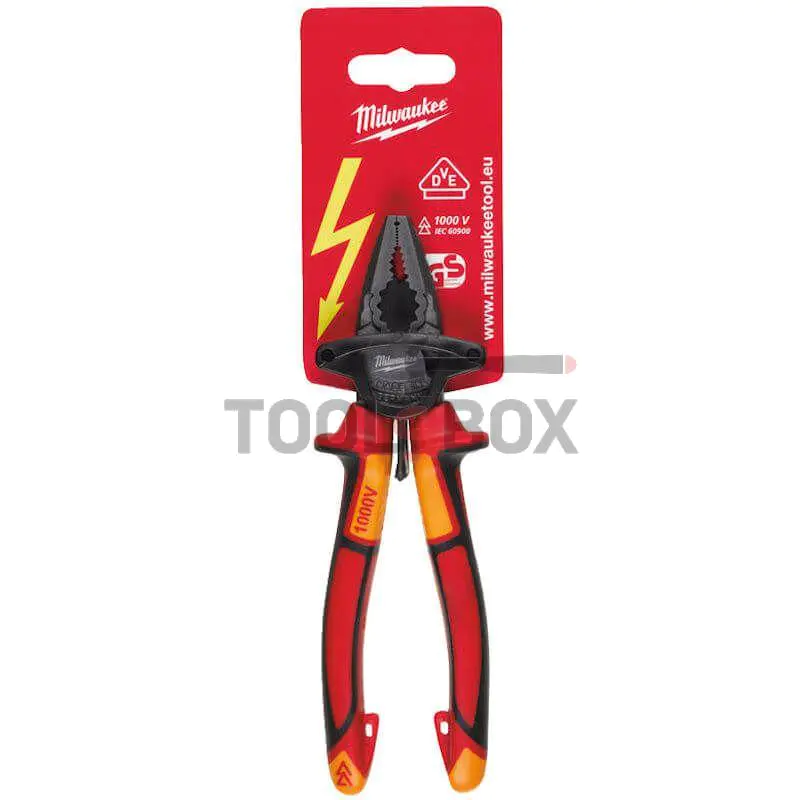 Combination pliers Milwaukee 4932464572 180mm VDE