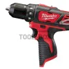 Milwaukee M12BPP4A-202B / M12TM POWERPACK Screwdriver, Zege and Flashlight Set 4933441240