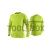 Milwaukee WWLSY, WORKSKINTM LIGHT WEIGHT PERFORMANCE LONG SLEEVE SHIRT - HI-VIS