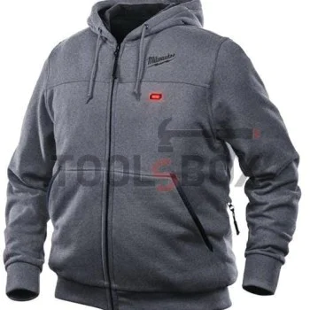 Яке с подгряване Milwaukee M12 HH GREY3, M12™ GREY HEATED HOODIE