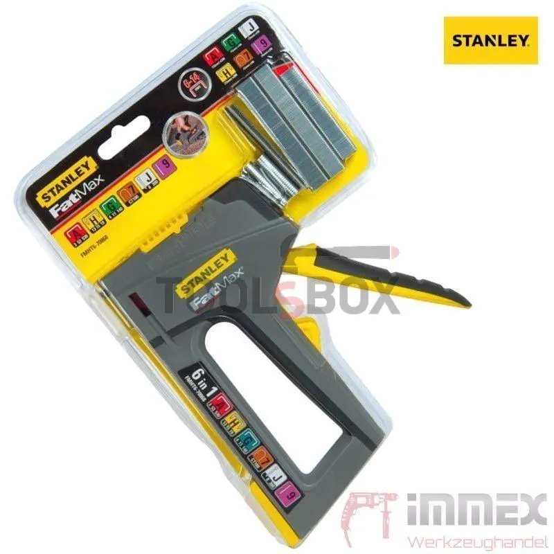 STANLEY FMHT6-70868 6 in 1 FatMax TR75 FATMAX Tacker