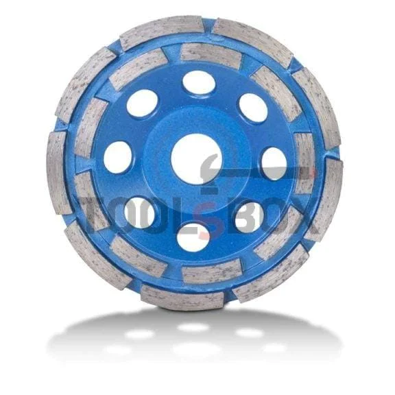 Double row diamond disc for concrete grinding ф 100x22.23 mm / Rubi 05917