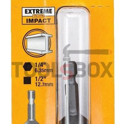 ADAPTER 1/4 - 1/2 DeWALT DT7512 FOR impact wrench / screwdriver DeWALT DT7512