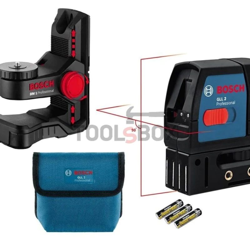 Bosch GLL 2 linear laser level, 10 m