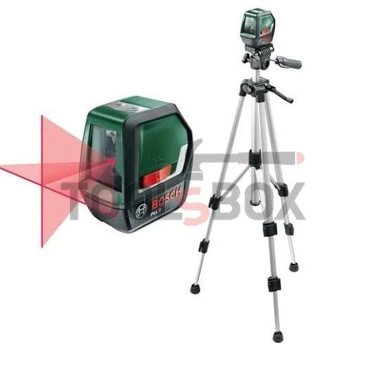 Linear Laser Level BOSCH PLL 2 , 10 m + tripod