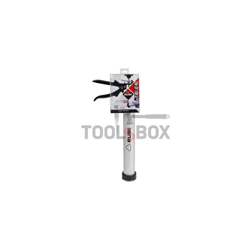 Polyurethane sealant gun type salami 750 ml / Rubi 65990