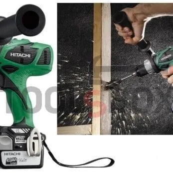 Cordless screwdriver HITACHI DS14DBL, 14.4 V, 4.0 Ah 68 Nm-TW