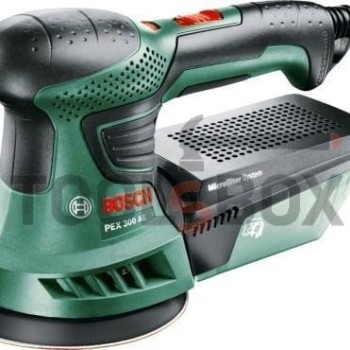 Excenter sander Bosch PEX 300 AE , microfilter , 270 W , ф 125 mm