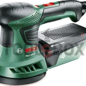 Ексцентър шлайф Bosch PEX 300 AE , микрофилтър , 270 W , ф 125 мм