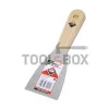 Universal spatula INOX with wooden handle 63 mm, Rubi 70914