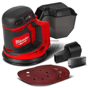 Акумулаторен ексцентършлайф Milwaukee M18BOS125-0 / M18 COMPACT 125MM RANDOM ORBITAL SANDER