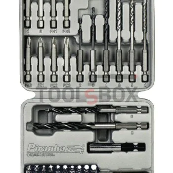 Комплект накрайници и свредла Black&Decker X66418