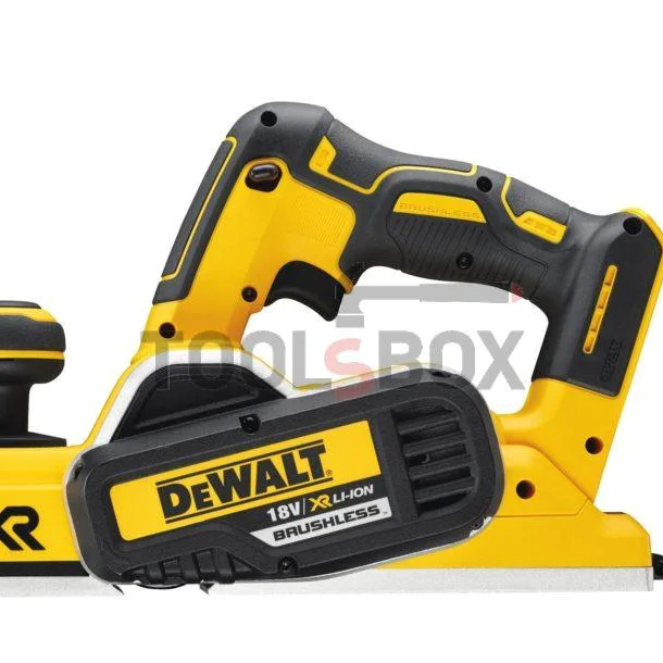 Cordless planer DEWALT DCP580N, 18V, 15000rpm, brushless motor,