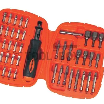BLACK & DECKER A7039 45-piece set, screwdriver, bits