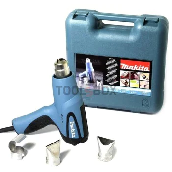 Пистолет за топъл въздух в куфар Makita HG5012K , 1600 W