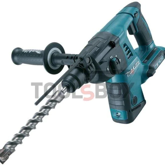 Cordless perforator with SDS plus Makita DHR263Z , 18 V + 18 V