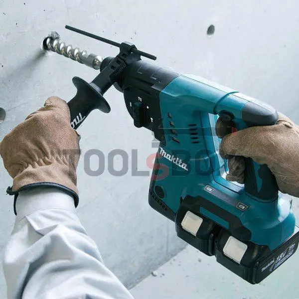 Cordless perforator with SDS plus Makita DHR263Z , 18 V + 18 V