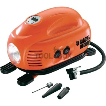 Car compressor Black&Decker ASI200 , 12V , 8.27bar