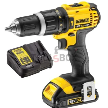 Винтоверт бормашина Ударна DeWalt DCD785 , 18V , батерия 1.5АН и зарядно