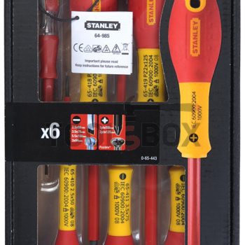 Set of screwdrivers STANLEY FATMAX 0-65-443 6 pcs. for electricians