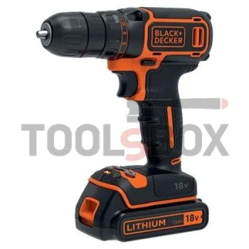 Акумулаторен винтоверт Black and Decker BDCDC18 , 18 V , 1.5 Ah