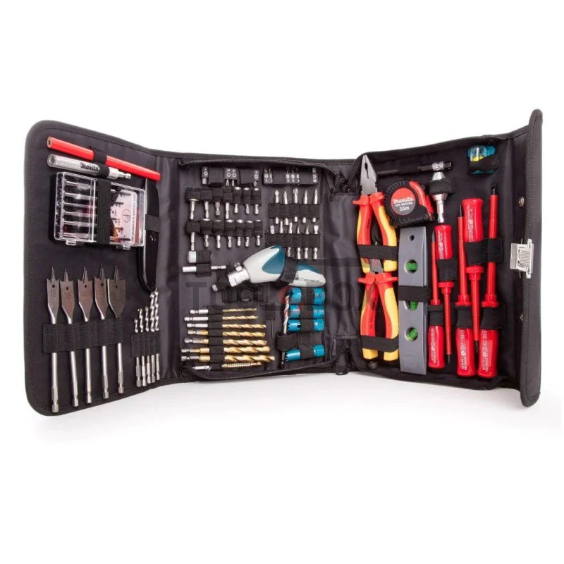 Makita kit P-46517 / 96 elements for electricity in bag / case
