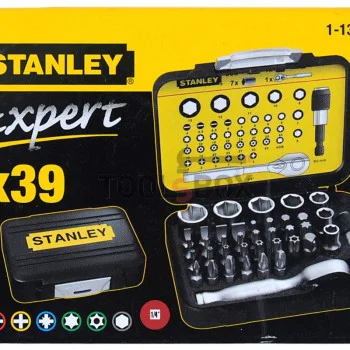 Бит-комплект Stanley 1-13-906 с тресчотка 39 части