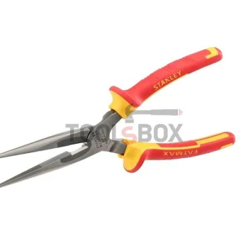 Клещи телефонни островърхи прави STANLEY 210 мм, 1000V 0-84-007