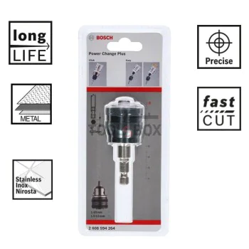 Адаптор за боркорони със свредло BOSCH Power Change Plus,3/8,16-210мм