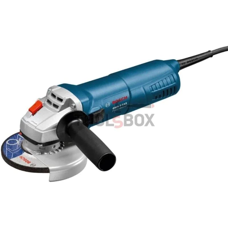 Angle grinder Bosch GWS 9-115, Ф115mm, 900W, 11500 rpm
