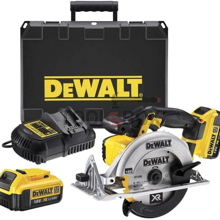 DeWALT DCS391M2 Cordless Handheld Circular Saw - 18V / 4.0Ah Li-Ion