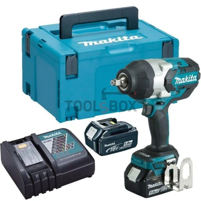 Makita DTW1001RTJ cordless brushless impact wrench, 18V, 1050Nm
