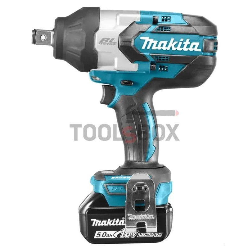 Makita DTW1001RTJ cordless brushless impact wrench, 18V, 1050Nm