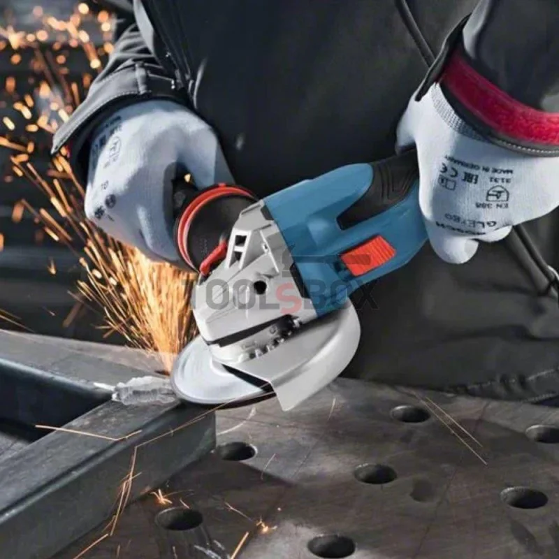 Cordless angle grinder Bosch GWS 18V-15 C, 18V, F125mm, 9800 rpm.