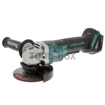 Акумулаторен Ъглошлайф Makita DGA505Z , Безчетков 18 V с лапа