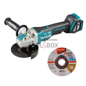 Cordless angle grinder Makita DGA519Z 18V, Ф125mm., Reg. of barn.
