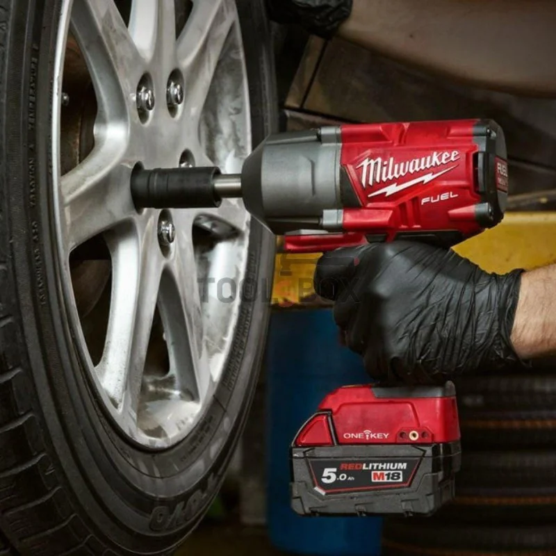 Cordless brushless wrench MILWAUKEE M18ONEFHIWF12E-0X, 18V, 1500Nm