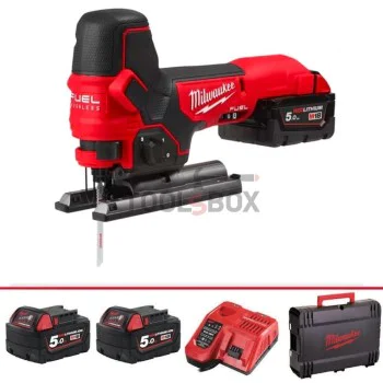 Акумулаторен безчетков прободен трион Milwaukee M18FBJS-502X, зеге