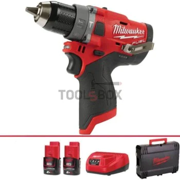 Акумулаторен безчетков ударен винтоверт Milwaukee M12 FPD-202X, 12 V, 37 Nm