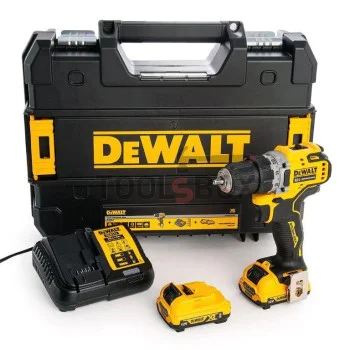 Акумулаторен безчетков винтоверт DeWALT DCD701D2, 12 V, 57.5 Nm