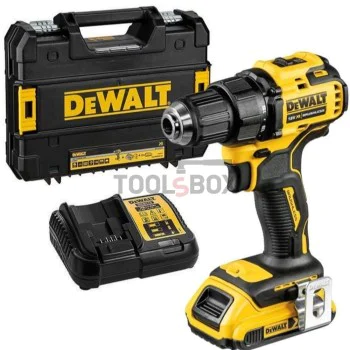 Акумулаторен безчетков винтоверт DeWalt DCD708D1T / 18V / 65Nm