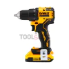 Cordless brushless screwdriver DeWalt DCD708D1T / 18V / 65Nm
