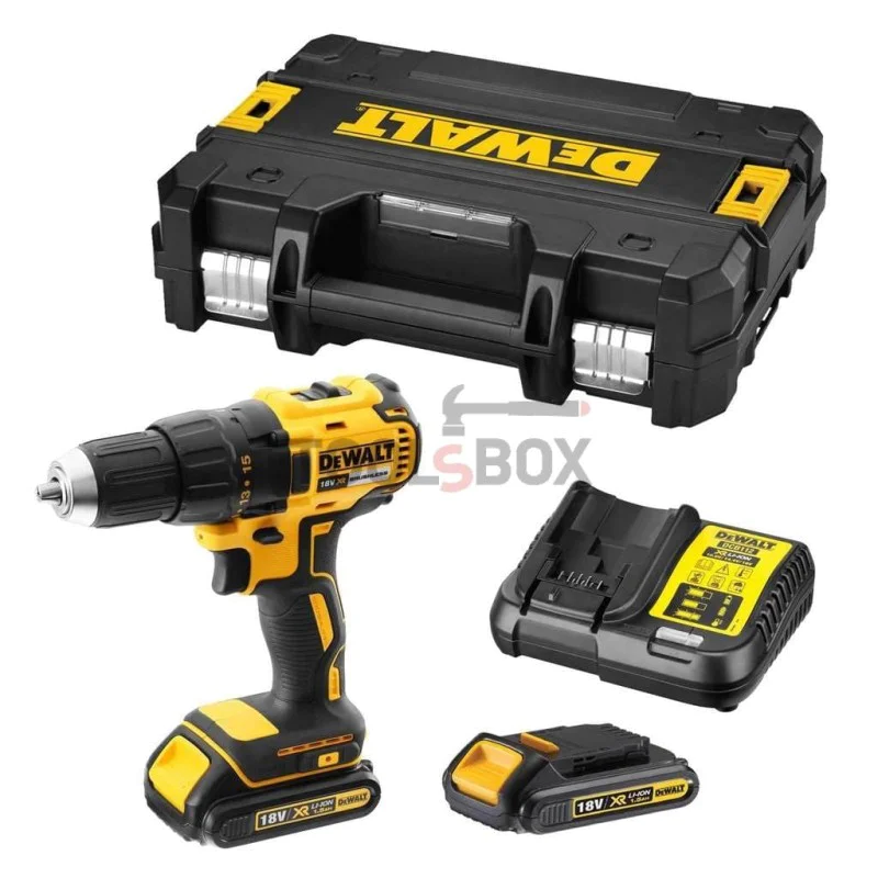 Cordless brushless screwdriver DeWalt DCD777S2T, 18V, 65Nm, XR