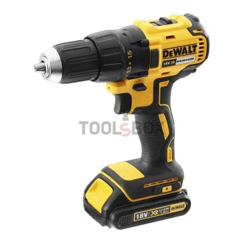 Акумулаторен безчетков винтоверт DeWalt DCD777S2T, 18V, 65Nm, XR