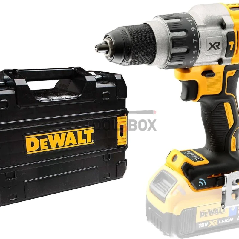 Cordless Brushless Screwdriver DeWalt DCD797NT / 18V / TOOL CONNECT