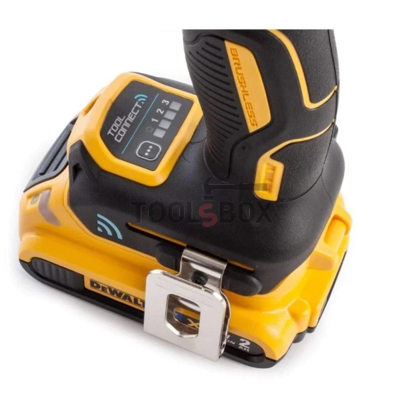 Cordless Brushless Screwdriver DeWalt DCD797NT / 18V / TOOL CONNECT